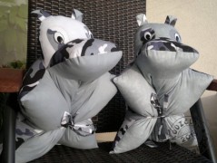 Srdíčko s bílou mašlí