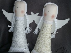 Srdíčko s bílou mašlí