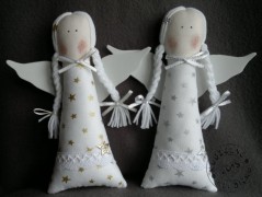 Srdíčko s bílou mašlí