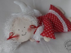 Srdíčko s bílou mašlí