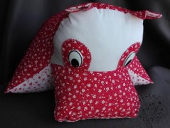 Srdíčko s bílou mašlí