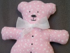 Srdíčko s bílou mašlí