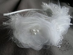 Srdíčko s bílou mašlí