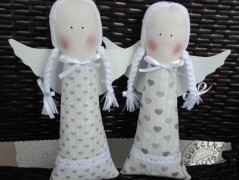 Srdíčko s bílou mašlí