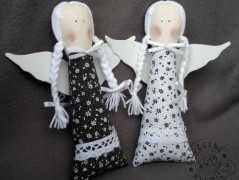 Srdíčko s bílou mašlí