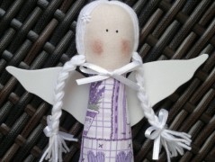 Srdíčko s bílou mašlí