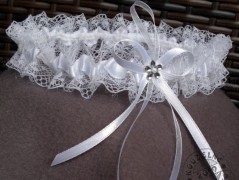 Srdíčko s bílou mašlí