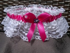 Srdíčko s bílou mašlí