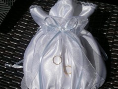 Srdíčko s bílou mašlí