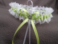 Srdíčko s bílou mašlí