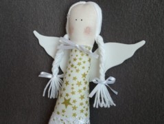 Srdíčko s bílou mašlí