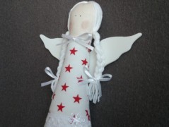 Srdíčko s bílou mašlí