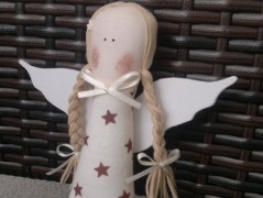 Srdíčko s bílou mašlí