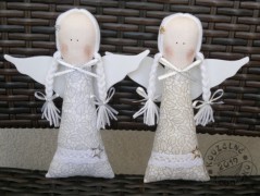 Srdíčko s bílou mašlí