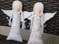 Srdíčko s bílou mašlí