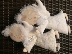 Srdíčko s bílou mašlí