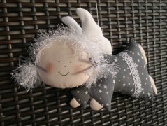 Srdíčko s bílou mašlí