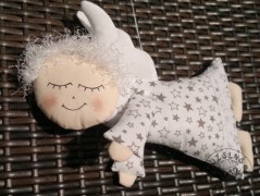 Srdíčko s bílou mašlí