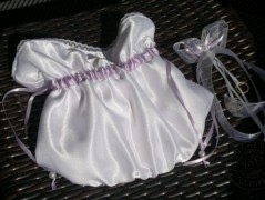 Srdíčko s bílou mašlí