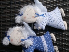 Srdíčko s bílou mašlí