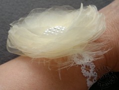 Srdíčko s bílou mašlí