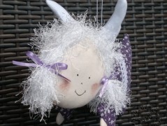 Srdíčko s bílou mašlí