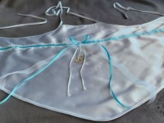 Srdíčko s bílou mašlí