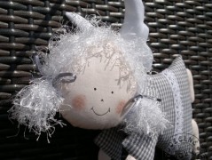 Srdíčko s bílou mašlí