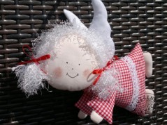 Srdíčko s bílou mašlí