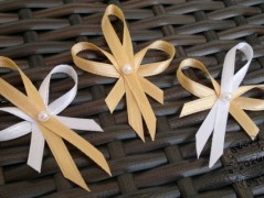 Srdíčko s bílou mašlí