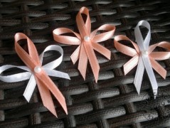 Srdíčko s bílou mašlí