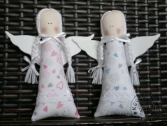 Srdíčko s bílou mašlí