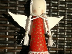 Srdíčko s bílou mašlí