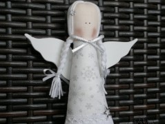 Srdíčko s bílou mašlí