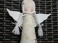 Srdíčko s bílou mašlí