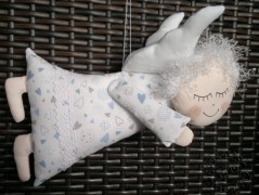 Srdíčko s bílou mašlí