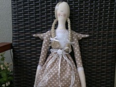 Srdíčko s bílou mašlí