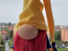 Srdíčko s bílou mašlí