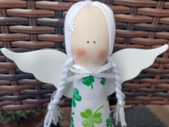 Srdíčko s bílou mašlí