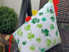 Srdíčko s bílou mašlí