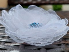 Srdíčko s bílou mašlí