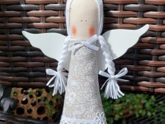 Srdíčko s bílou mašlí