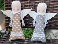 Srdíčko s bílou mašlí