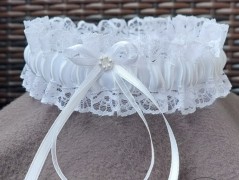 Srdíčko s bílou mašlí