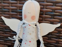 Srdíčko s bílou mašlí