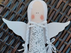 Srdíčko s bílou mašlí