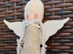 Srdíčko s bílou mašlí