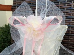 Srdíčko s bílou mašlí