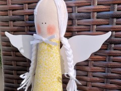 Srdíčko s bílou mašlí