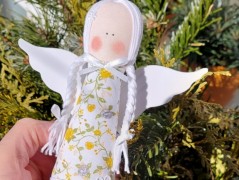 Srdíčko s bílou mašlí